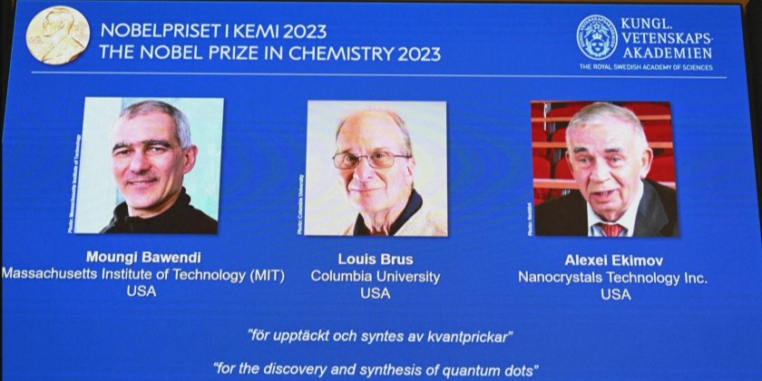 Trio Wins Nobel Chemistry Prize For Quantum Dots Myanmar International Tv